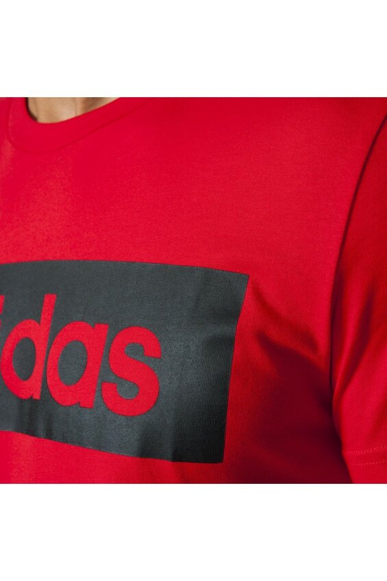 Pánske tričko Adidas LIN TEE red