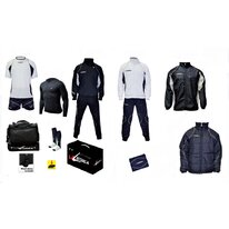 FUTBALOVÝ SET STORM dark blue/white