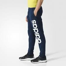 Pánske nohavice Adidas LIN PANT CH dark blue