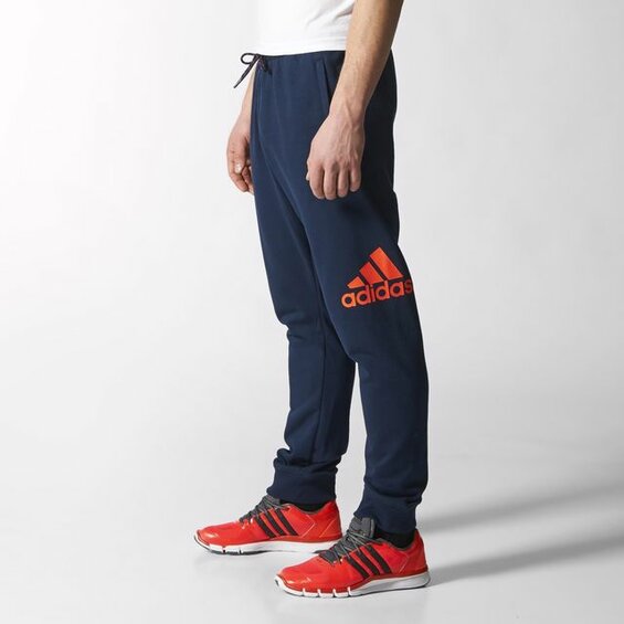 Pánske nohavice Adidas LOGO SWPT CH dark blue