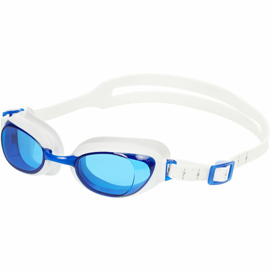 Dámske plavecké okuliare Speedo AQUAPURE FEMALE white/blue