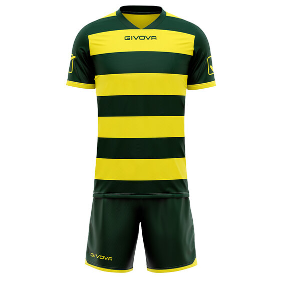 FUTBALOVÝ DRES RUGBY green/yellow