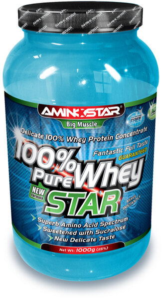 Aminostar 100% PURE WHEY STAR 1000 g