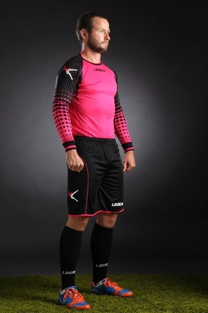 BRANKÁRSKY DRES PORTIERE DELLE ALPI pink/black