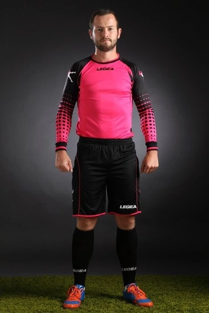 BRANKÁRSKY DRES PORTIERE DELLE ALPI pink/black