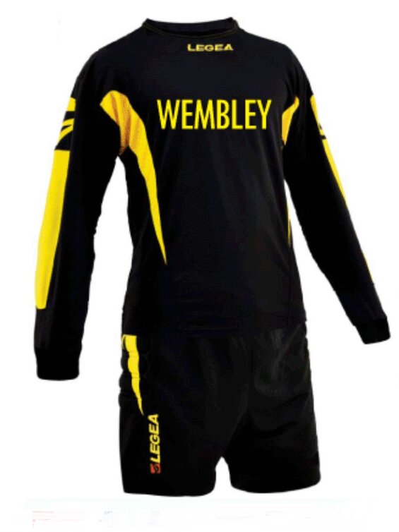 BRANKÁRSKY DRES WEMBLEY black/gold