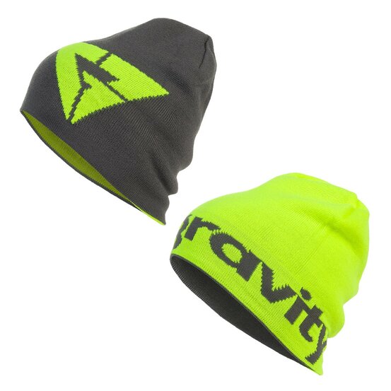 Čiapka Gravity LOGO grey/lime