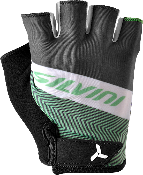 Cyklistické rukavice Silvini PIERO green