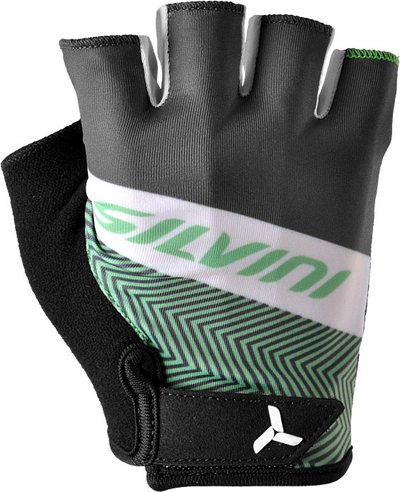 Cyklistické rukavice Silvini PIERO green