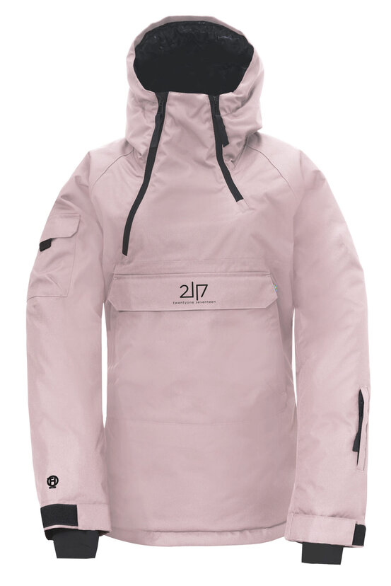 Dámska lyžiarska bunda LIDEN rose