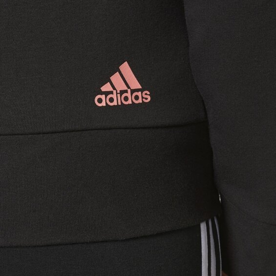 Dámska mikina Adidas ESS LIN FZ HD black