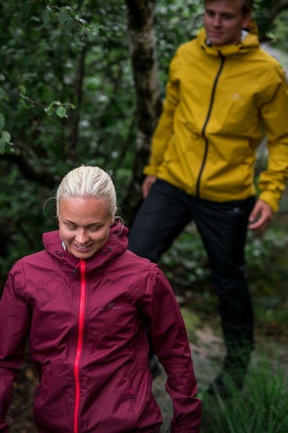 Dámska outdoorová bunda FLISTAD wine