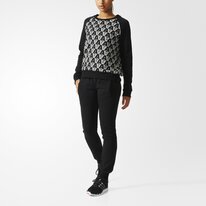 Dámska súprava Adidas CREWNECK SUIT black