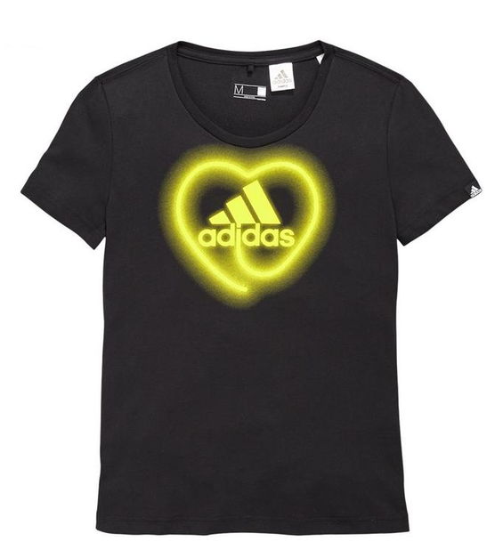 Dámske tričko Adidas HEART black
