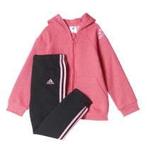 Detská súprava Adidas SP FZ HOODED pink