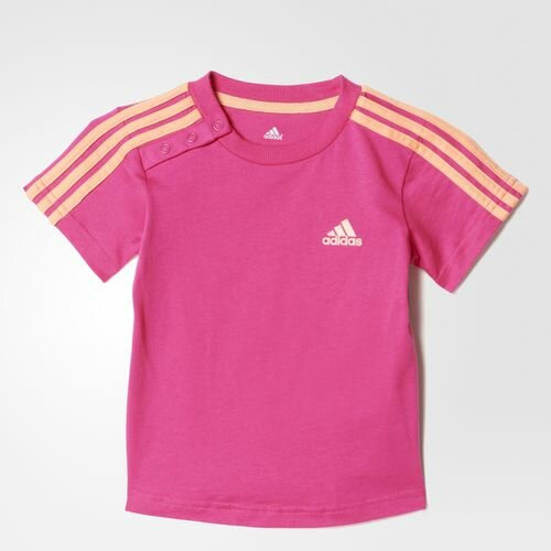 Detská súprava Adidas SUMMER GIFT pink/gray