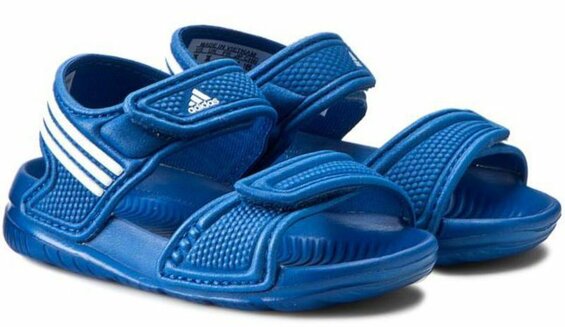 Detské sandálky Adidas AKWAH 9 blue