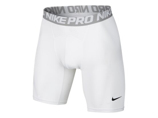 Funkčné elastické šortky Nike PRO 6“ COOL COMPRESSION biele