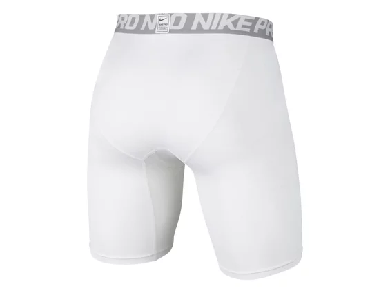 Funkčné elastické šortky Nike PRO 6“ COOL COMPRESSION biele