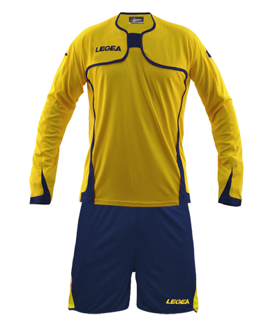 FUTBALOVÝ DRES AMSTERDAM yellow/dark blue