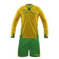 FUTBALOVÝ DRES AMSTERDAM yellow/green