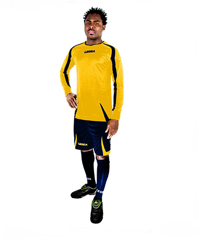 FUTBALOVÝ DRES BERNA yellow/dark blue