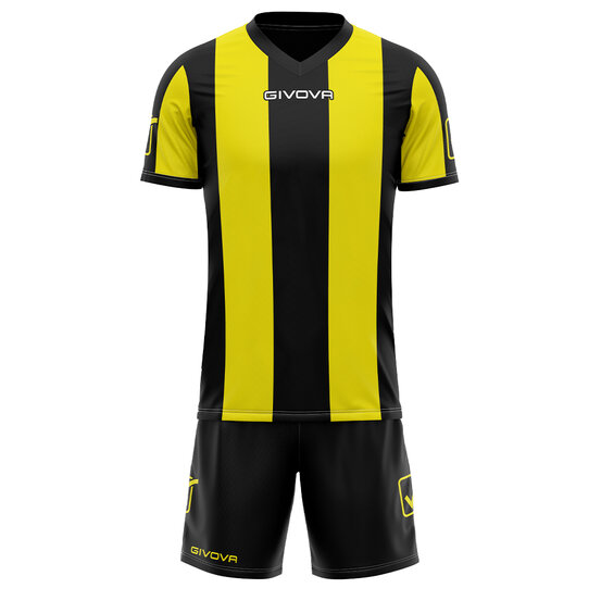 FUTBALOVÝ DRES CATALANO black/yellow