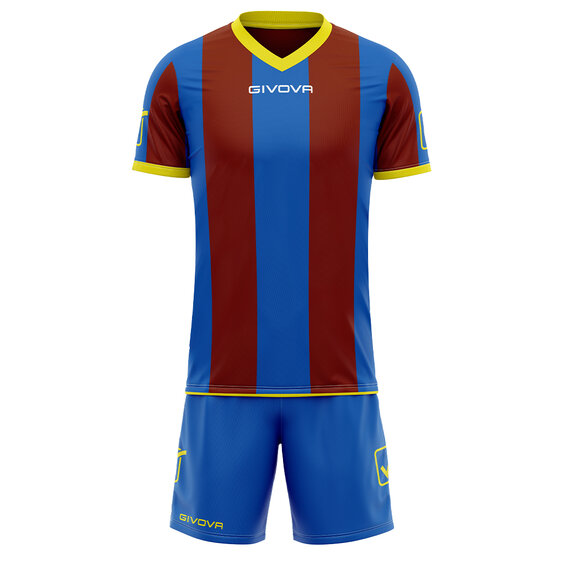 FUTBALOVÝ DRES CATALANO blue/bordo