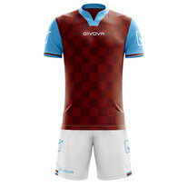 FUTBALOVÝ DRES COMPETITION bordo/tyrkis/white