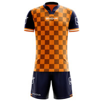 FUTBALOVÝ DRES COMPETITION orange/dark blue