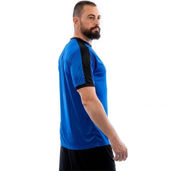 Futbalový dres Givova SHIRT REVOLUTION INTERLOCK blu royal/black