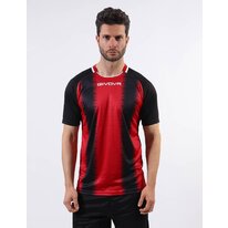 Futbalový dres Givova SHIRT STRIPE red/blue