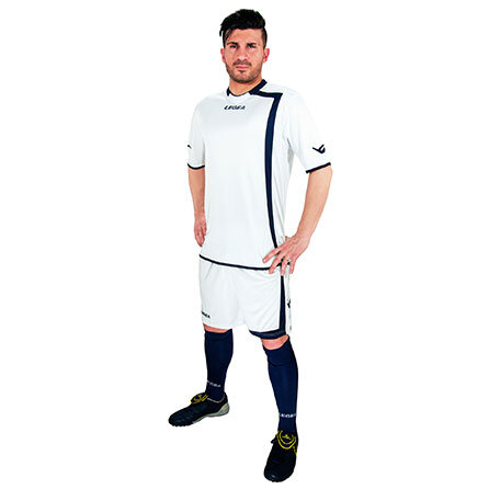 FUTBALOVÝ DRES GRENOBLE white/dark blue