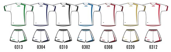 FUTBALOVÝ DRES GRENOBLE white/gold