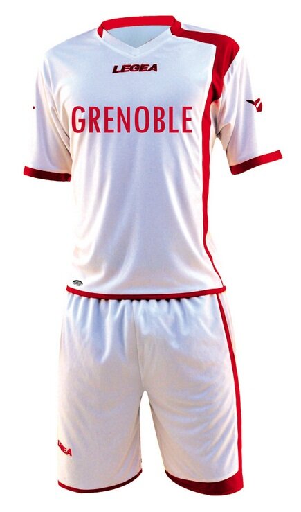 FUTBALOVÝ DRES GRENOBLE white/red