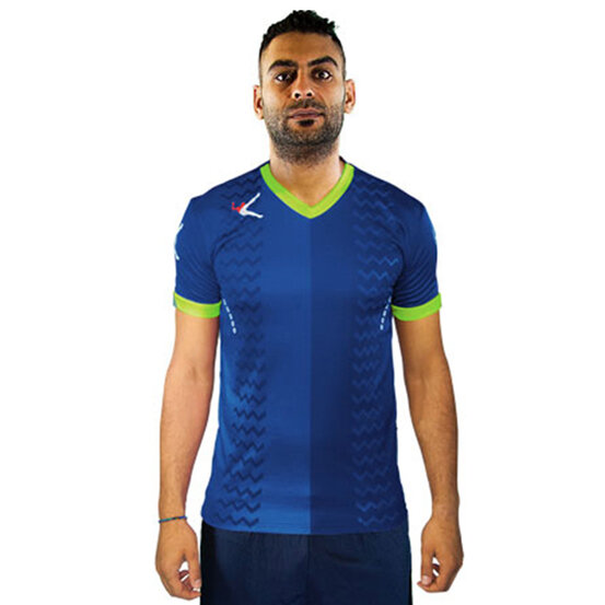Futbalový dres Legea MAGLIA CRACOVIA GOLD navy blue/green fluo