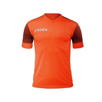 Futbalový dres Legea MAGLIA PRAGA MC URAGANO orange fluo/black