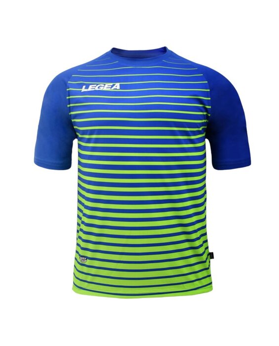 Futbalový dres Legea MAGLIA STRASBURGO royal/green fluo