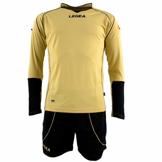 FUTBALOVÝ DRES LIONE gold/black