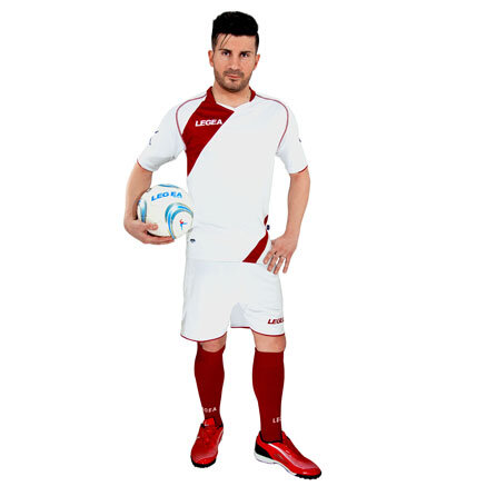 FUTBALOVÝ DRES NAIROBI white/bordo