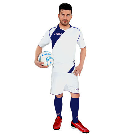 FUTBALOVÝ DRES NAIROBI white/dark blue
