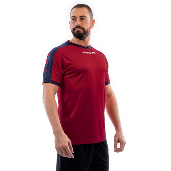 FUTBALOVÝ DRES REVOLUTION red/blue