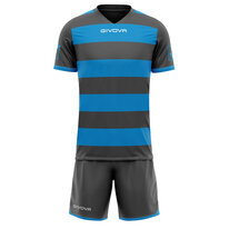 FUTBALOVÝ DRES RUGBY gray/tyrkis