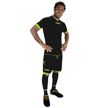 FUTBALOVÝ DRES VARSAVIA grey/neon green