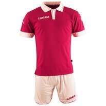 FUTBALOVÝ DRES VINTAGE bordo/white