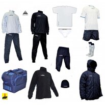FUTBALOVÝ SET CICLONE dark blue/blue