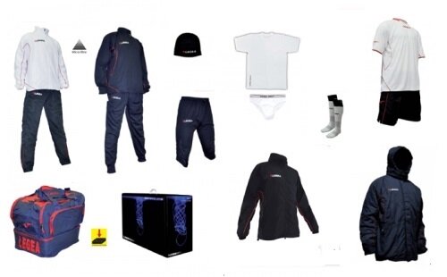 FUTBALOVÝ SET CICLONE dark blue/red