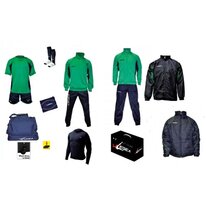 FUTBALOVÝ SET STORM dark blue/green