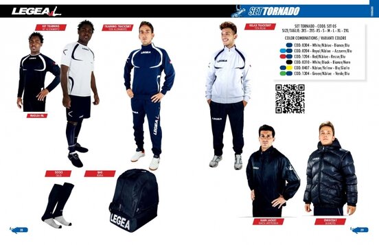 FUTBALOVÝ SET TORNADO white/dark blue