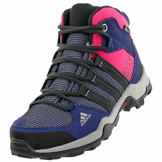 Juniorská outdoorová obuv Adidas AX2 MID CP K pink